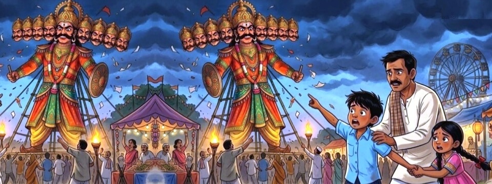 ravan dahan will include cockroach effigy this year