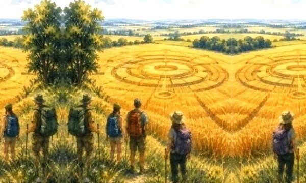 what causes crop circles
