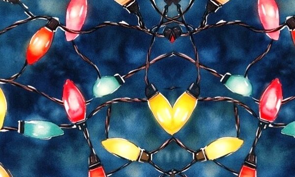 who invented electric christmas lights