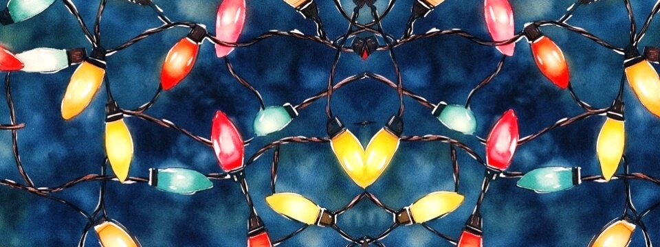 who invented electric christmas lights